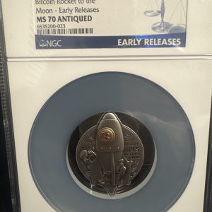 BITCOIN-ROCKET TO THE MOON