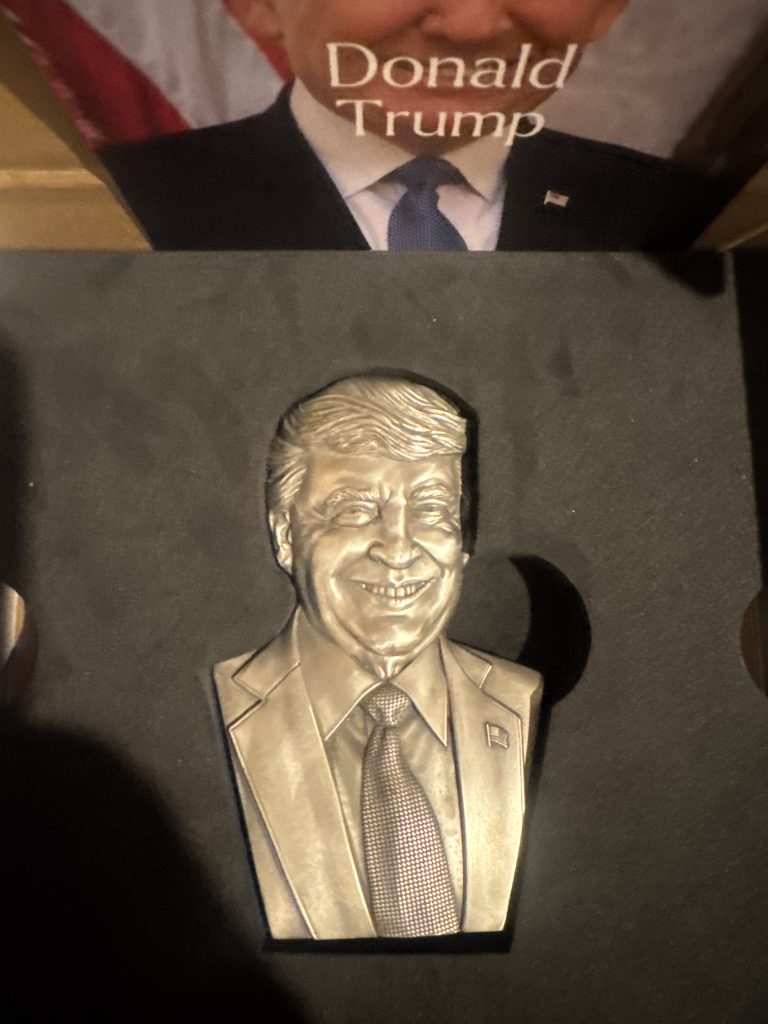 Donald Trump Silver collectable