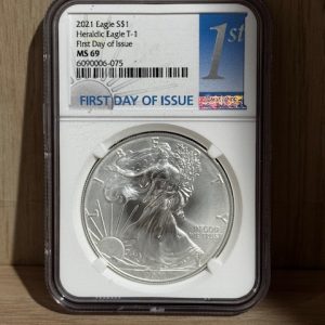 2021 Heraldic Silver Eagle