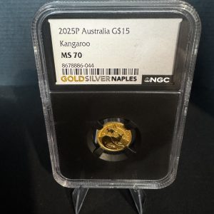 1/10 GOLD KANGAROO MS70