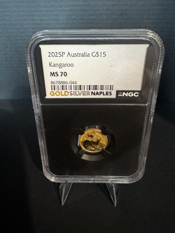 1/10 GOLD KANGAROO MS70