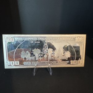 4oz silver 100 dollar bill bar