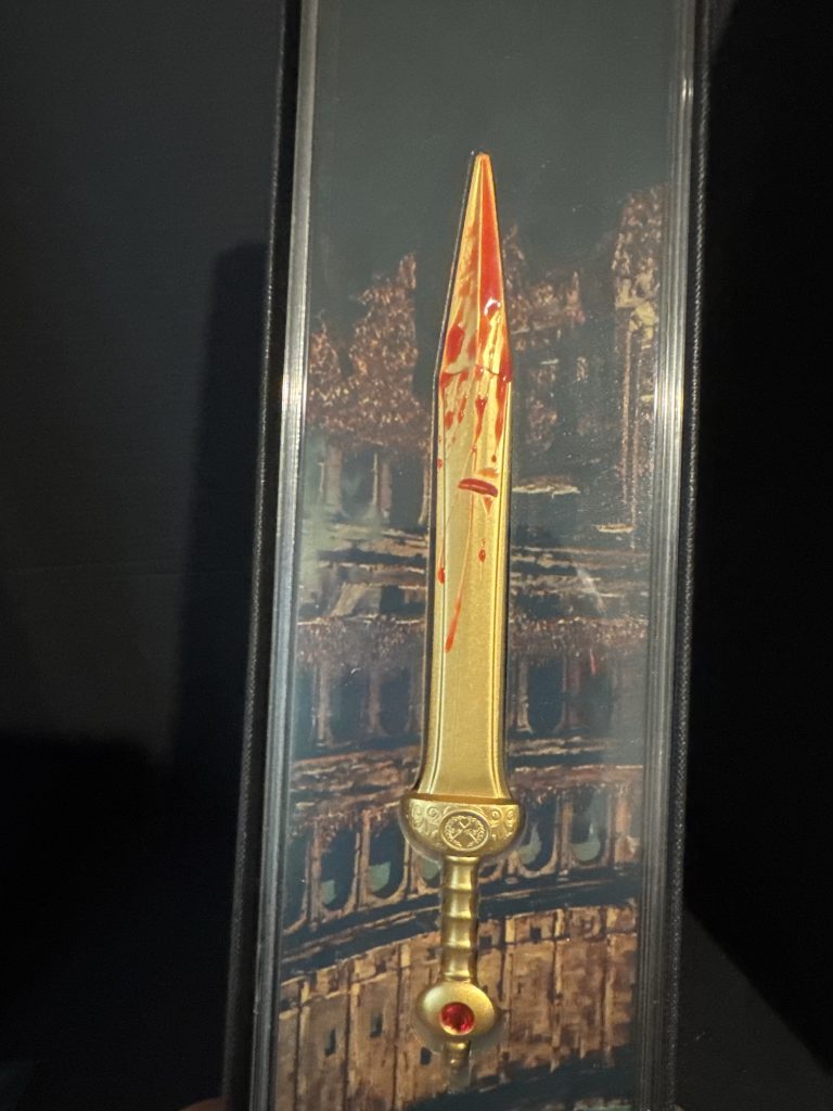 Mint of MK 2oz SIlLVER GOLD GILDED GLADIUS